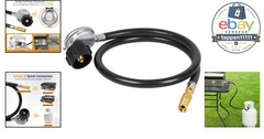 3 FT Propane Adapter Hose with Regulator for Blackstone Griddle
