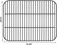 Porcelain Steel Heat Plates Tents Cooking Grates for Dyna-Glo DGC310 Series