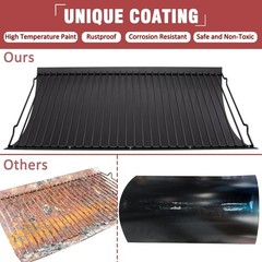 27″ Ash Pan Drip Pan for Charcoal Grill, Fire Grate Hanger, Fits Multiple Models