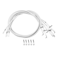 5Pcs Ceramic Spark Electrode Igniter with Wire Lead Suitable for Backyard Grill
