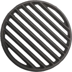 Cast Iron Bottom Fire Grate – 11 Inch Round BBQ Grill Grate Replacement, High…