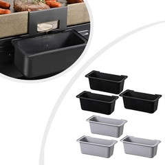 Oil Drain Box Set of Three for Efficient Grease Collection During Grilling