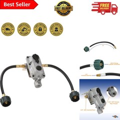 Durable 2-Stage Propane Gas Regulator with Color Indicator for RVs and Trailers
