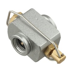 Compact Adjustable Gas Canister Adapter and Pressure Valve for Camping