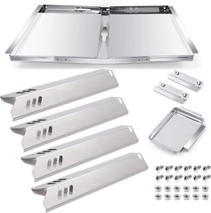 Grill Grease Tray Replacement Parts for Dyna Glo DGF493BNP, DGF510SBP, Backyard