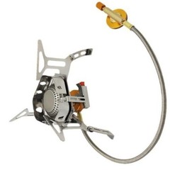 Outdoor Gas Burner Portable Split Camping Stove 4000W Windproof Stainless Steel