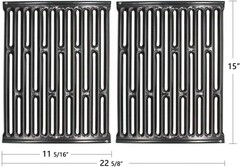 2Pack 15″ Cooking Grates for Weber Spirit 200 Series Spirit 500 Genesis Silver A