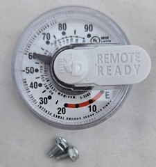 (3) New Drop In Propane Dial Gauge For Home Horizontal Propane Tank W Screws