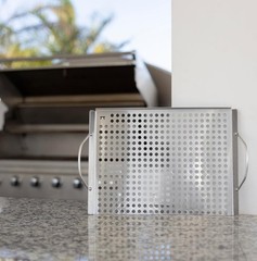 Enhance Your BBQ Experience with the Heavy Duty 11”x17” Stainless Grill Topper