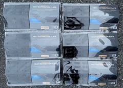 Grill Zone Heat Distribution Plates Adjustable (6 Count) Grill BBQ Propane