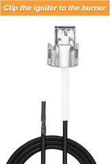 Grill Igniter Kit Replacement Parts – for Charbroil, Expert Grill, Dyna Glo, Ken
