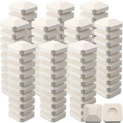 100 Pcs Ceramic Briquettes for Gas Grill 2X2 Universal BBQ Grills