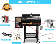 Replacement Parts Kit Pit Boss Traeger Auger Motor Fan Burn Pot Igniter