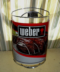 WEBER GRILL accessory WEBER brand BBQ RIBS RACK Model 6605 Stainless 13 1/8 ” L