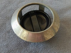 BBQ replacement part-SIDE BURNER CONTOL KNOB & COLLAR-UniFlame model GBC981W