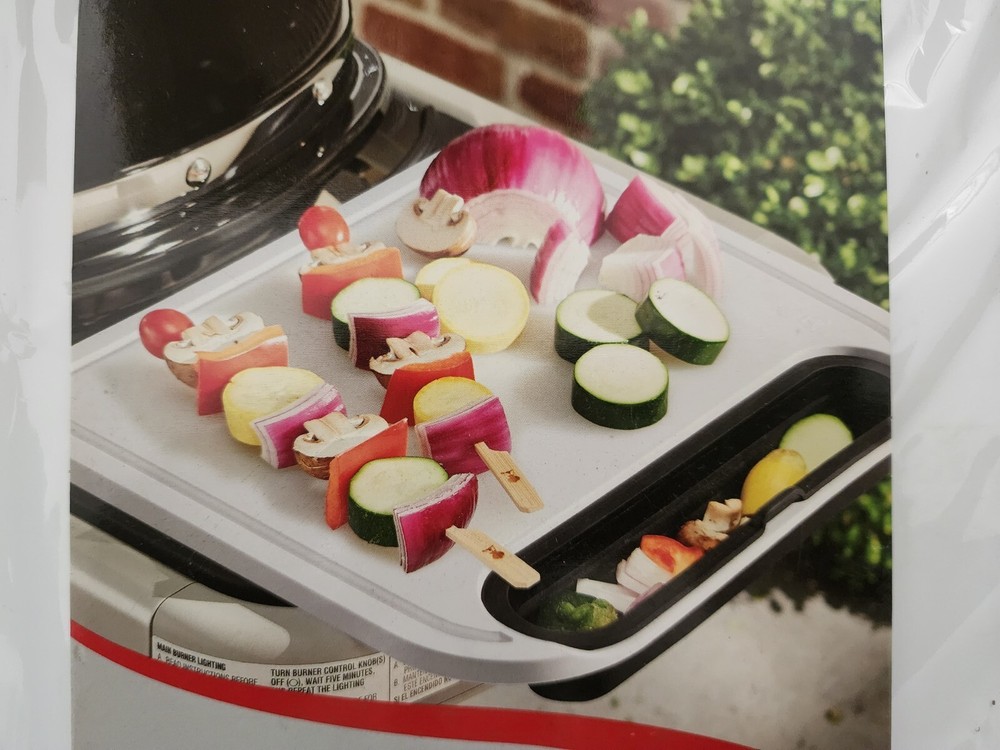 Lots of 2- Weber Cutting Board with Catch Bin Model #7032