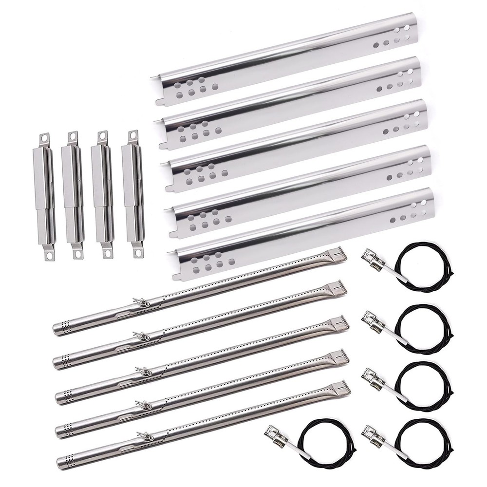 Grill Parts for Charbroil Performance 4 5 Burner Heat Plates Burners Ignitors