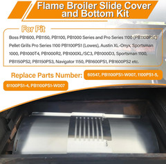 Flame Broiler Kit for Pit Boss PB1600, PB1150, PB1100, PB1000 Series and Pro Ser
