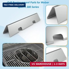 Grill Parts for Weber Spirit II Grill Replacement Parts, 7636 Flavorizer Bars, 6