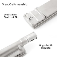 5 Pack 304 Stainless BBQ Grill Burner Replacement