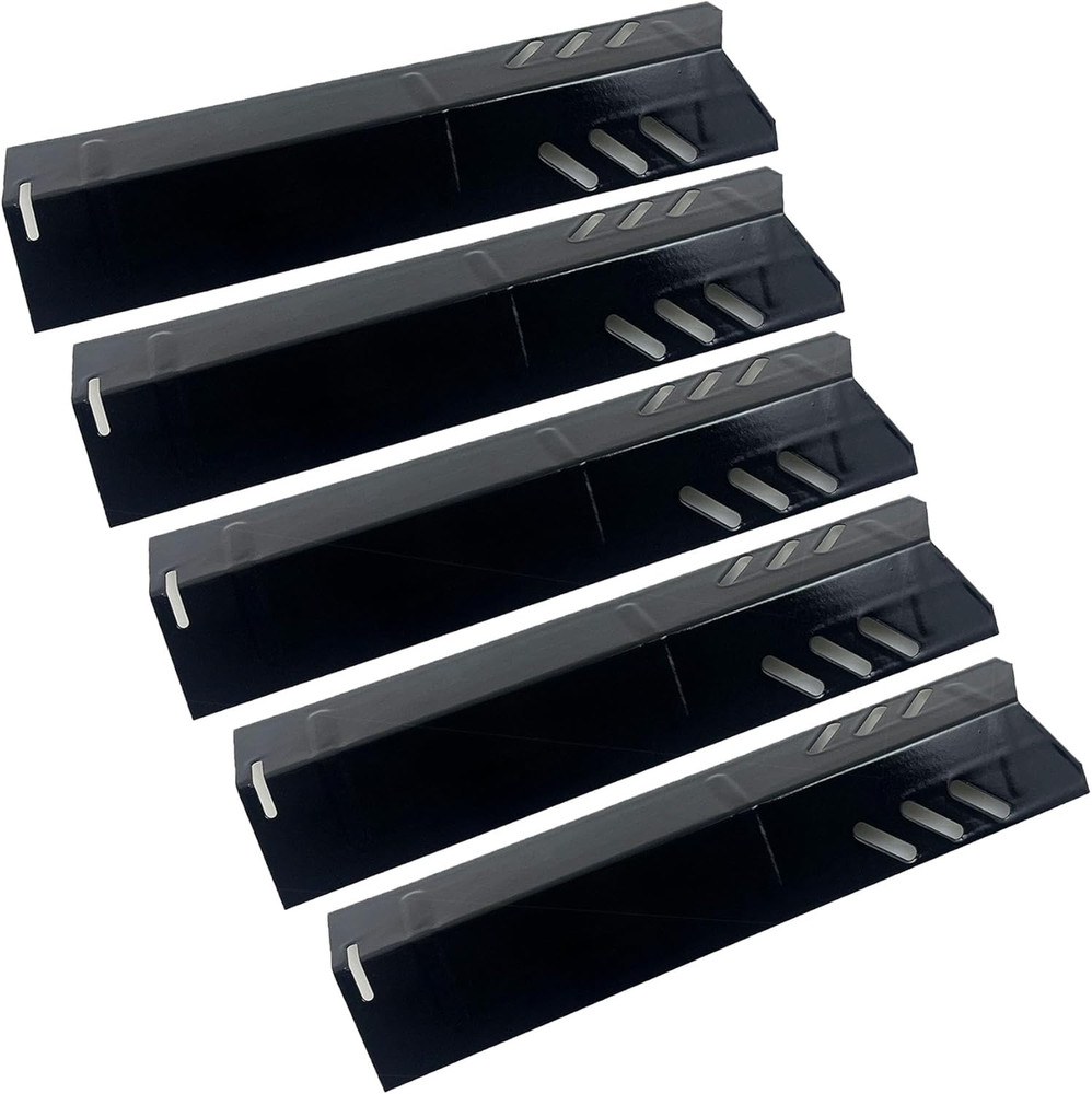 Parts DP115 (5-Pack) Grill Heat Plates Shield Burner Covers 15 X 3 13/16″ Replac