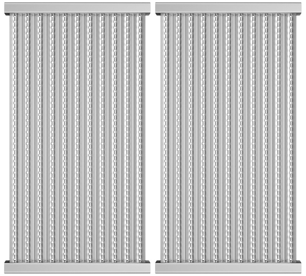 17 1/8 X 9 3/8″ Grill Emitter Grates for Charbroil TRU-Infrared 2 Burner 4636