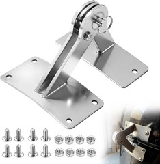 Stainless Lid Hinge Kit for Weber Smokey Mountain Grills 18.5″ & 22.5″ Model – R
