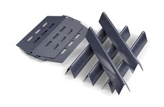 QuliMetal 17.5 Inch Flavorizer Bars and Heat Deflectors for Weber Genesis 300…