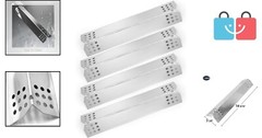 14 9/16″ Stainless Steel Grill Heat Shield Replacement – 4-Pack Flavorizer Bars