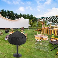 Electric Grill Cover for Mini Grills with 420D Oxford Waterproof Fabric