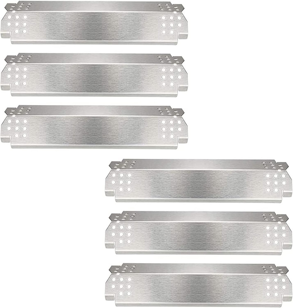 6-Pack Grill Heat Plates for Nexgrill 720-0830H 720-0888 720-0896 720-0898 14.6″