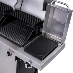 Matte Cast Iron Grill Grates 2-Pack for Charbroil TRU Infrared Grills