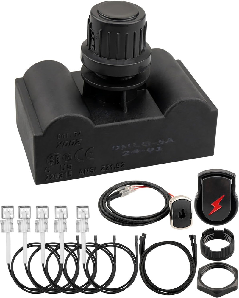 Fit for Charbroil Grill Ignitor Replacement Kit 5-Outlets Electronic Ignition Mo