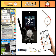 Universal WiFi PID Temperature Control Board for Grills & Smokers – Smart APP Co
