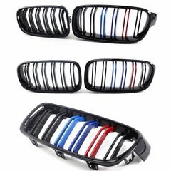 F30 Front Kidney Grille Replacement F30 (2012-2018) Double Slats / M Color