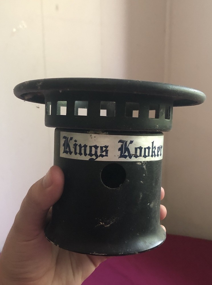 Kings Kooker Black Metal Bbq Replacement Part Chimney