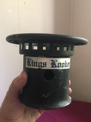 Kings Kooker Black Metal Bbq Replacement Part Chimney