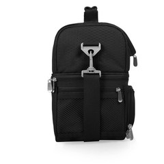 PICNIC TIME Pranzo Lunch Bag Expandable Insulated Box with Picnic Set, Stylish