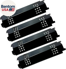 Parts DP166 4Pk 15 Inch Porcelain Steel Heat Plate for Charbroil 463436215, 4634