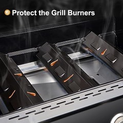 Grill Replacement Parts for Charbroil 4-Burner without Burner & Igniter Kit