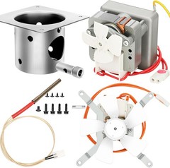 Auger Motor Fan Kit Burn Pot & Ignitor for Traeger and Pit Boss Grills