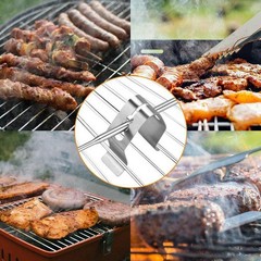 Stainless Steel Meat Probe Clip Holder 3pcs for iGrill For Maverick Probes
