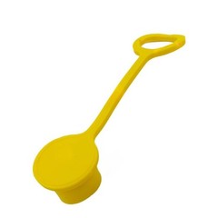 Yellow 1/4 Quick Connect Dust Cap for Industrial Hose Fittings 12 or 2