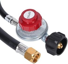 Versatile 5FT High Pressure Propane Regulator for Cooker, Fryer, and Burner