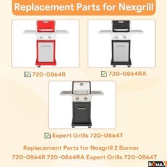 Grill Replacement Parts for Nexgrill 2 Burner 720-0864RA Nexgrill 720-0864R,