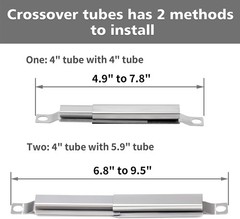 Grill Replacement Parts for Kenmore Stainless Heat Plate Burner