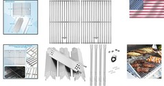 Durable Cooking Grates & Burners for Nexgrill 4-Burner Models – Easy Install