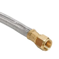 5FT High Pressure LPG Propane Gas Hose Regulator Adjustable Stainless Steel US