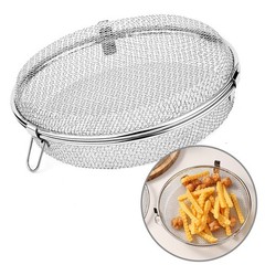 Stainless Steel Drying Rack with Spacious Basket and Quick Drain Design