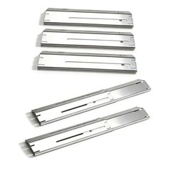 Upgraded Universal Adjustable Grill Parts, Heat Plate Stainless Steel 5 P